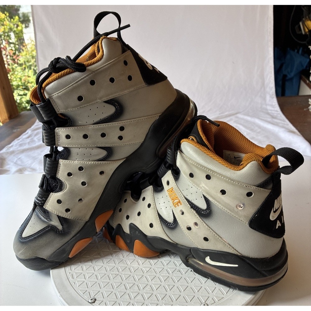 Size 11.5 - Nike Air Max 2 CB 94 Charles Barkley Iron Ore (18D)